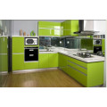 New Glossy Customized Modular Wood Kitchen Furniture for Cabinet (UV finished)